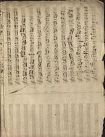 Cinquieme concerto de Flute Principale, Deux Violons, Alto, Basse, Cors, et Hauboia. Composé par F. Devienne.